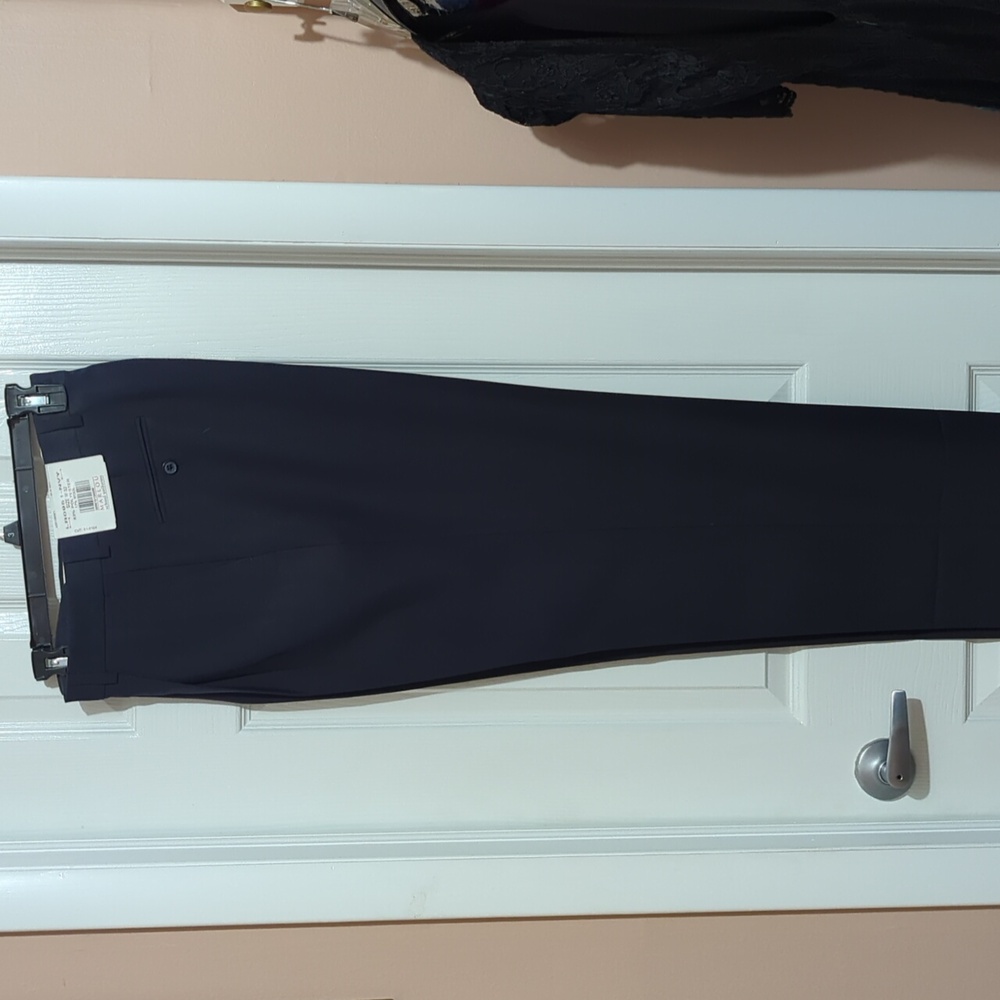 MARLOU School Uniform Pants Navy Blue, Size W 32.  Two Identical Pairs.  NWT